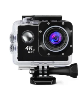 كاميرا رياضية واي فاي خارجية صغيرة 4K 30M مقاومة للماء HD Action Cam 1080P DV - الغوص وركوب الأمواج والتصوير الجبلي