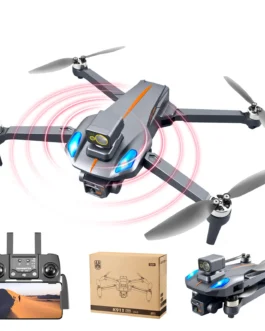 XKJ K911 Max 5G WiFi FPV GPS 8K ESC كاميرا مزدوجة بدون طيار 360 درجة تجنب العوائق قابلة للطي كوادكوبتر RTF - بطاريتان