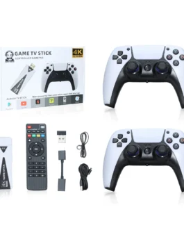 وحدة تحكم الألعاب المحمولة aMPoWn U10 - سعة 64 جيجابايت، أكثر من 10000 لعبة، دقة 4K UHD، صندوق تشغيل لاسلكي