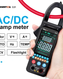 ملتيمتر فولتمتر C21 AC DC Current Voltage Digital Clamp Meter Large Color Screen NCV 6000 Counts True RMS Automatic Measurement Smart Digital Multimeter
