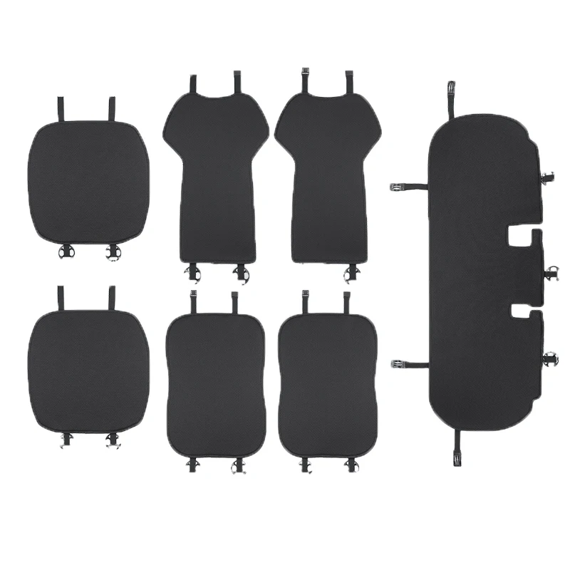 وسادة غطاء مقعد سيارة لتسلا ، غطاء مقعد قابل للتنفس ، حرير ثلجي ، داخل السيارة ، موديل 3 ، أكسسوارات موديل Y ، من من من من من من ؟ 6