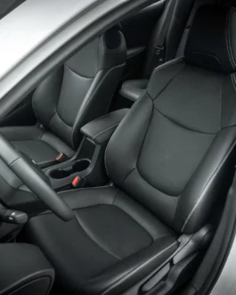 مخصص فو الجلود مقعد السيارة يغطي مجموعة الداخلية حامي اكسسوارات لتويوتا كورولا الصليب سيدان الهجين 2020 2021 2022 2023 1