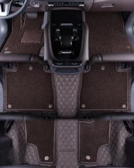 جودة عالية! حصائر خاصة مخصصة لأرضية السيارة ، سجاد مقاوم للماء بطبقتين لسيارة لكزس LX ، LX600 ، 7 مقاعد ، 24-من 1