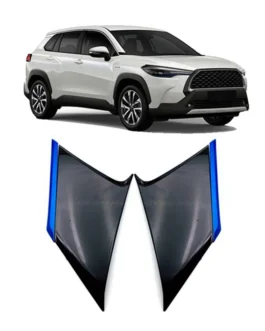 سيارة C عمود للنافذة الجانبية الخلفية ، غطاء ربع ، زينة للزينة لعمود كورولا كروس 1