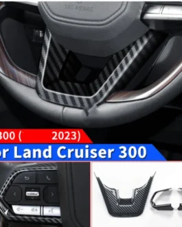 عجلة قيادة مزخرفة ل تويوتا لاند كروزر ، إكسسوارات داخلية ، تعديل ضبط ، LC300 J300 ،- 1