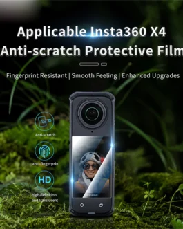 غشاء واقي للشاشة فائق الوضوح ، مضاد لبصمات الأصابع ، ملحقات الكاميرا ، صلابة عالية ، غشاء زجاجي مضاد للخدش ، 2: X4 1