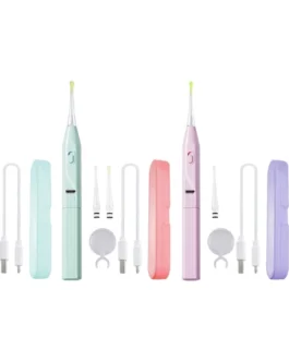 أداة تنظيف الأذن الكهربائية غير المؤلمة للبالغين والأطفال، مزيل شمع الأذن مع ضوء LED منظف إزالة شمع الأذن 1