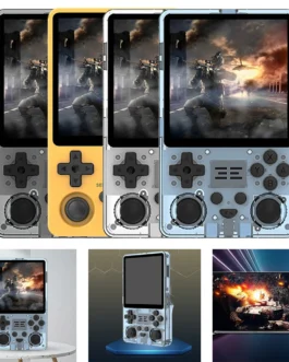 وحدة تحكم ألعاب فيديو محمولة باليد RGB20SX شاشة IPS 4 بوصة ، مشغل ريترو ، 64 جم ، من من من الجيل الرابع ، G ، واي فاي مدمج ، عصا تحكم ثلاثية الأبعاد ، PSP Arcade 1