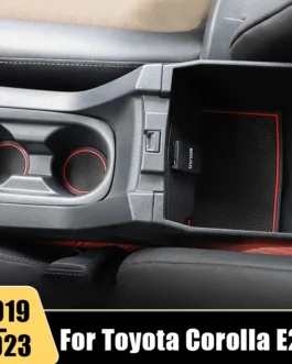 فتحة الباب الوسادة لتويوتا كورولا E210 2019 2020 2021 2022 2023 الهجين سيارة الداخلية كأس بوابة الأخدود حصيرة مكافحة زلة الوسادة اكسسوارات 1
