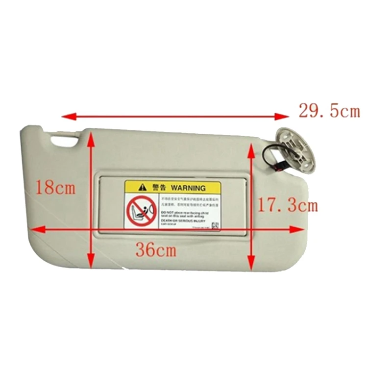 غطاء واقي شمس لجانب السيارة الأيمن مع ضوء LHD لفورد فوكس ، مرآة مظللة ، واقي شمس 6