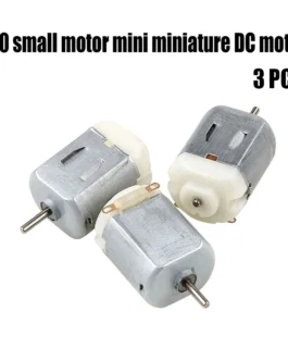 محرك تيار مستمر صغير مصغر مناسب للألعاب الكهربائية ، والسيارة ، والروبوت ، والإكسسوارات التي تصنعها بنفسك ، بجودة عالية ، تيار مستمر 3 فولت-6 فولت ، 3 1