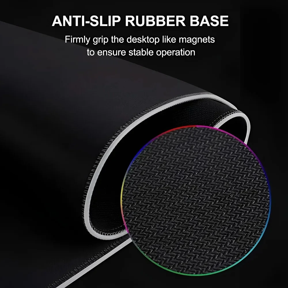 لوحة الماوس الكبيرة مع كواكب نظام الطاقة الشمسية ، حصيرة لوحة المفاتيح RGB ، ملحقات مكتب اللاعب ، سجادة أنيمي ، حصيرة الألعاب ، XXL 2