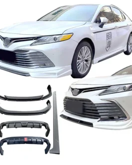 بلاستيك ABS شفة أمامية للسيارة ، ناشر خلفي ، تنورات جانبية مصد خلفي ، قطع غيار سيارات ، تويوتا كامري ، صوفي ، من من من البلاستيك ABS 1