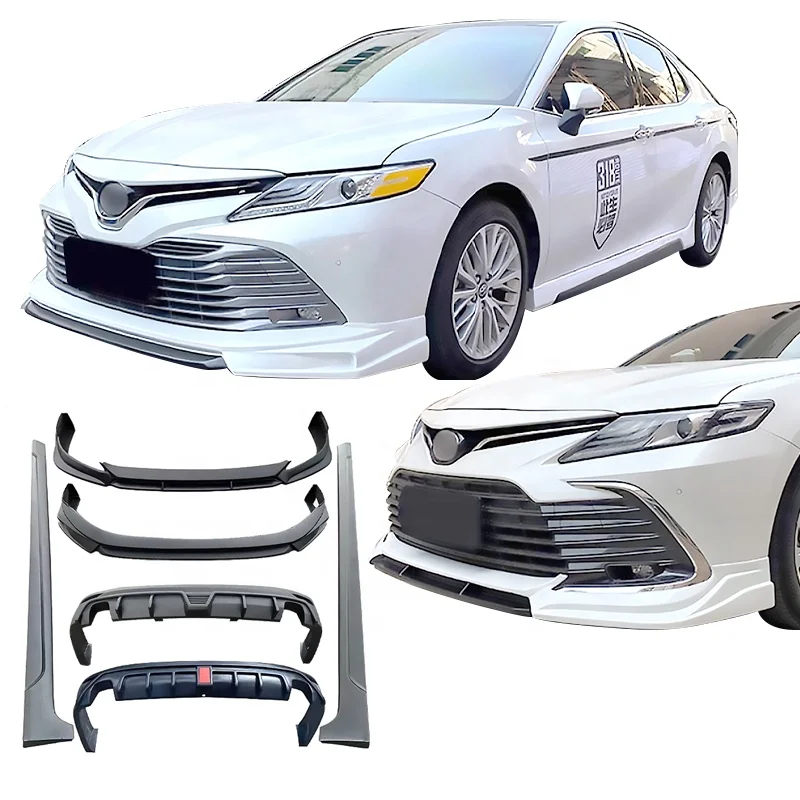 بلاستيك ABS شفة أمامية للسيارة ، ناشر خلفي ، تنورات جانبية مصد خلفي ، قطع غيار سيارات ، تويوتا كامري ، صوفي ، من من من البلاستيك ABS 1