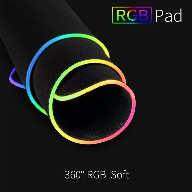 لوحة ماوس ليد RGB للألعاب ، لوحة ماوس ، لاعب ، نظام شمسي ، كواكب ، حصيرة مكتبية ، كمبيوتر ، خزانة ، لوحة مفاتيح ، سجادة أنيمي ، ملحقات ، XL 5