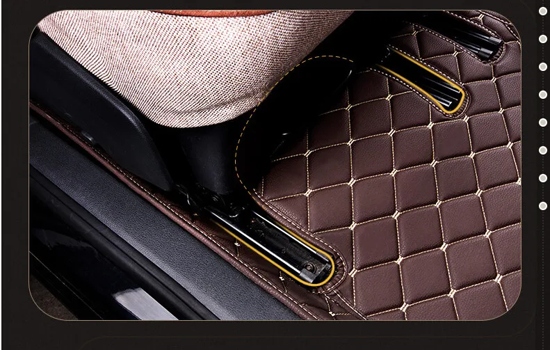 أفضل جودة! حصائر خاصة مخصصة لأرضية السيارة ، سجاد متين مقاوم للماء لـ Lexus LX ، 7 مقاعد ، LX600 pets ، 24-42 6