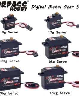 معدات سباق-معدات سيرفو معدنية 9 جم ، 17 جم ، 25 جم ، 6 هواية رقمية ، 9 من من من من من أجل السيارة ، القارب ، الطائرة ، الطائرة ، rc ، 15 ، 20 ، قارب ، طائرة 1