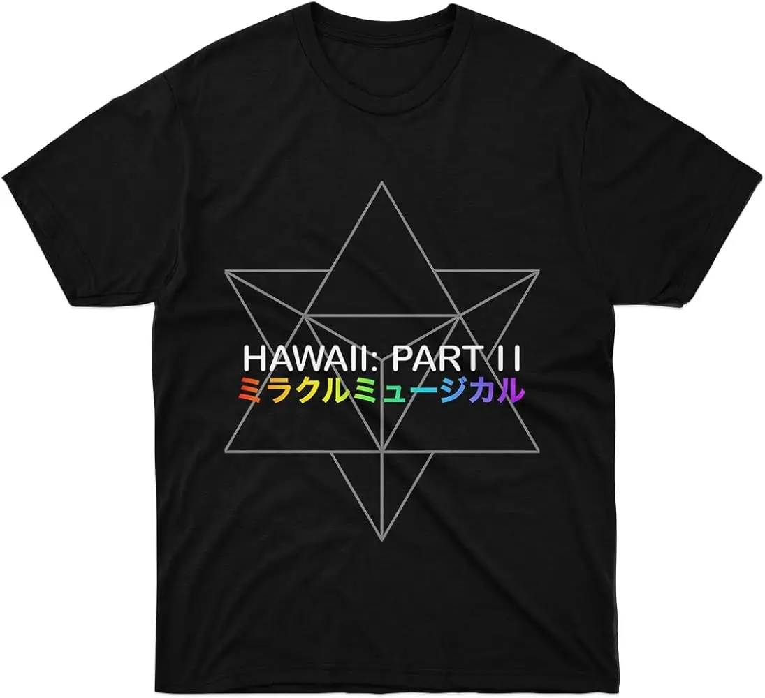 تي شيرت عائلي معجزة للجنسين ، كم موسيقي ، هدية جزء صديق من Hawaii ، رجال ونساء ، أسود ، Ii ، صبي وفتاة 1