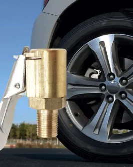 مضخة نفخ إطار سيارة تشاك الهواء ، مشبك صمام لتويوتا أيجو بيلتا بريفيس كالدينا XV30 لاند كروزر FJ150 ، 1