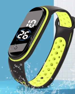 ساعة ذكية بسوار سيليكون خفيف للغاية مقاوم للماء للأطفال ، ساعة معصم للأطفال ، صبي وفتاة في سن المراهقة ، موضة رياضية ، جديدة 1