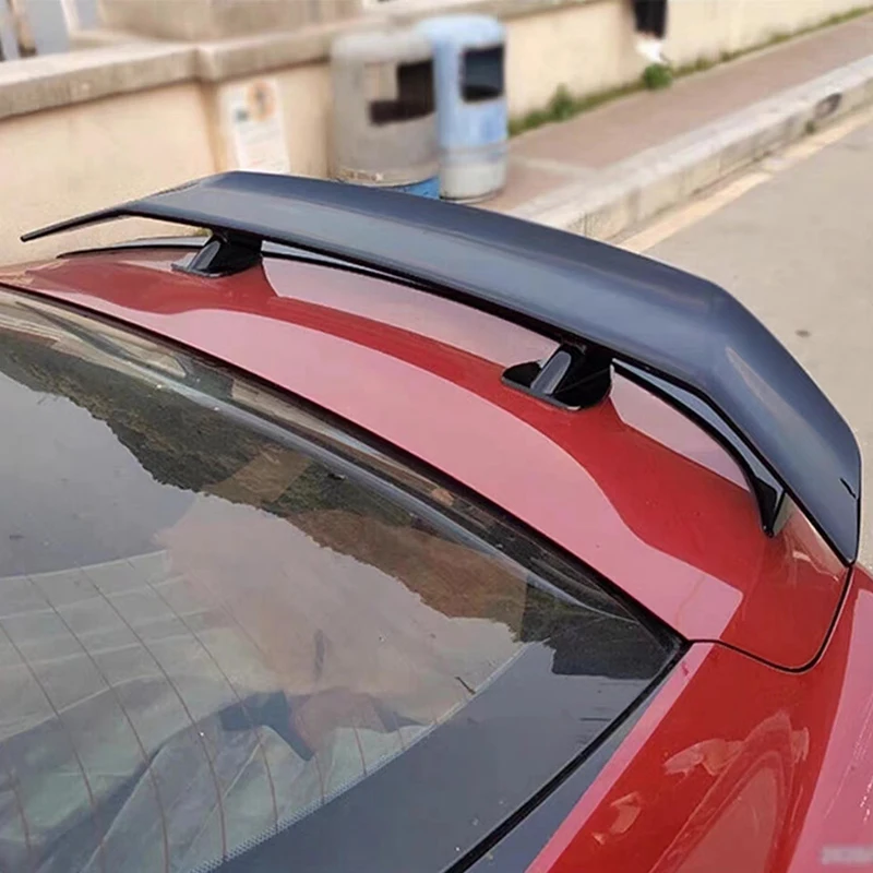 جناح أسود من مادة ABS ، طقم تعديل غطاء خلفي ، مناسب لتويوتا كامري ، صندوق السيارة الخلفي الكربوني ، ورياضة من من من من من من مادة الكربون 4