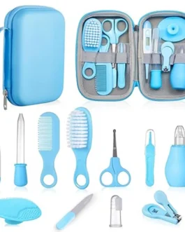 مجموعة العناية بصحة الطفل ، منتجات حديثي الولادة ، مقص أظافر متعدد الوظائف ، مشط 1