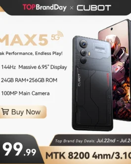 هاتف ذكي للألعاب Cubot-Max 5 ، 5G ، Dimensity ، بشاشة كبيرة ، 24GB + GB ، أضف إلى العربة ، العرض الأول العالمي 1
