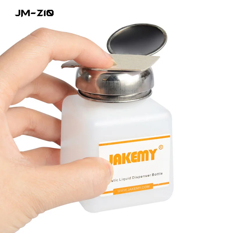 JAKEMY-زجاجة مضخة محمولة ، سائل كحولي ، مزيل بقايا الغراء ، أدوات تنظيف ، صراف ، * * * * 6