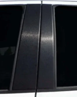 لون أسود غير لامع غطاء نافذة زخارف ، ملصقات باب ، صائق لنيسان ميرا بالعكس مشمس من من من من من من من من من الخارج ، 6 1