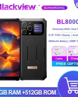 هاتف ذكي متين 5G ، وكاميرا 50 ميجابكسل ، وكاميرا 50 ميجابكسل ، وبطارية ثماني النواة ، وهاتف محمول NFC 1