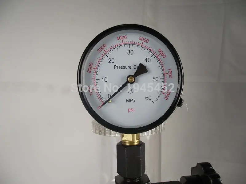 جهاز اختبار حاقن السكك الحديدية المشتركة بالديزل متعدد الوظائف ، صمام فوهة S60H ، أداة اختبار حاقن السكك الحديدية المشتركة 3