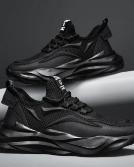 أحذية رياضية كاجوال متعددة الاستخدامات للرجال ، أحذية رياضية للذكور ، مقاومة للاهتراء ، حذاء رياضي مستدير الرأس ، شبكة جيدة التهوية ، ملابس رياضية للكبار 1