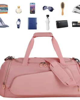 حقيبة سفر مقاومة للماء ، حقائب ليلية لعطلة نهاية الأسبوع ، سعة كبيرة ، حقيبة سفر للعمل ، فصل رطب وجاف ، السفر في الهواء الطلق 1