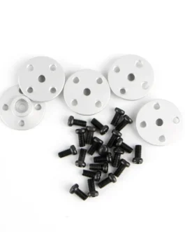 بوق معدني للذراع المؤازرة للروبوت المؤازر بالتحكم عن بعد ، ذراع دائري ، 5x25T ، MG995 ، MG996 1