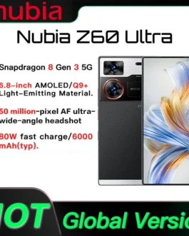 نسخة مصور نوبيا Z60 الترا ، نسخة عالمية أصلية ، 64 ميجا بكسل min ، 5G ، سنابدراجون ، 8Gen3 ، NFC ، mAh ، شحن 80 واط ، IP68 1