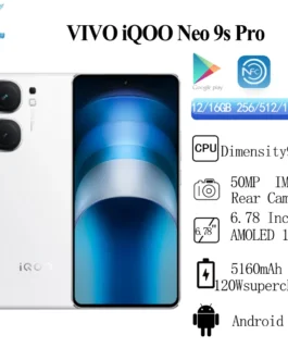 هاتف ذكي IQoo-9 Pro 5G ، Dimensity + ، بطارية من ماركة mAh ، Supervoc W ، 50 ميجا بكسل ، IMX920 ، OIS ، AMOLED ، NFC ، تحديث OTA ، أصلي 1