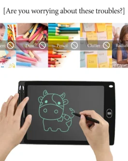 تابلت بخط اليد ال سي دي للأطفال ، تدريب على الرسم ، رسم رياضيات ، مستلزمات مدرسية ، ألعاب تعليمية ، هدية للطلاب ، من من من من من من نوع 12 بوصة 1